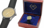 M& watch - individually engraved with your name and the serial # of your mic.