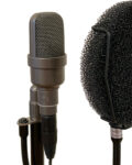 Version 3 - shown mounted to stand with microphone